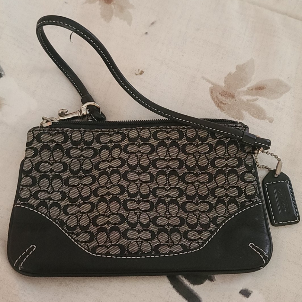 Vintage coach clutch